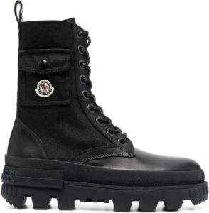 Moncler Boots Zwart Dames