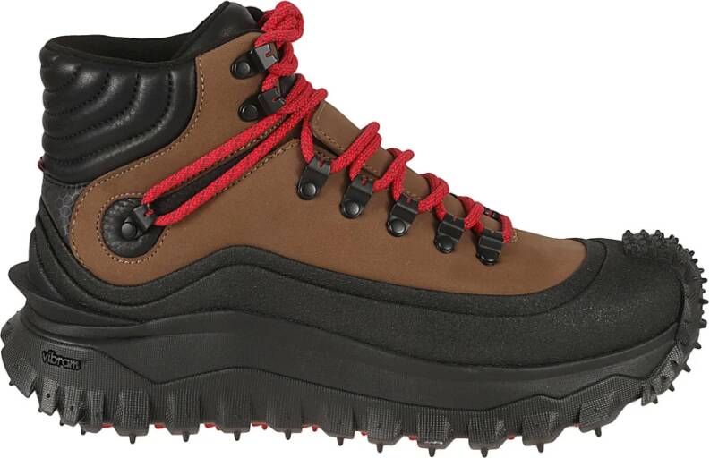 Moncler Bruine High Top Trailgrip GTX Sneakers Bruin Heren