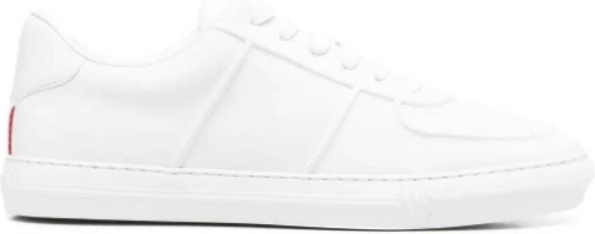 Moncler Cloud White Low-Top Sneakers Wit Heren