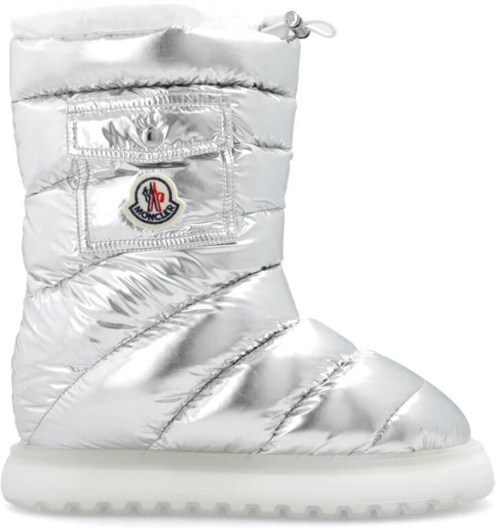 Moncler Boots & laarzen Gaia Pocket Mid Boots in zilver