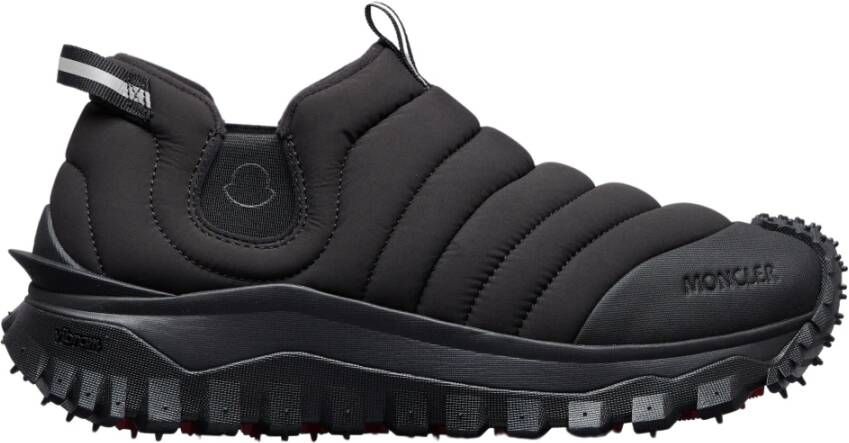 Moncler Gewatteerde waterafstotende Trailgrip Apres sneakers Black Heren