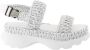 Moncler Geweven Belay Sandalen Gray Dames - Thumbnail 5