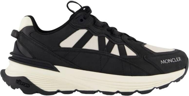 Moncler Heren Lite Runner Sneakers Zwart Black Heren