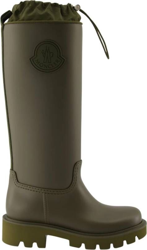 Moncler Hoge regenlaarzen Kickstream Khaki