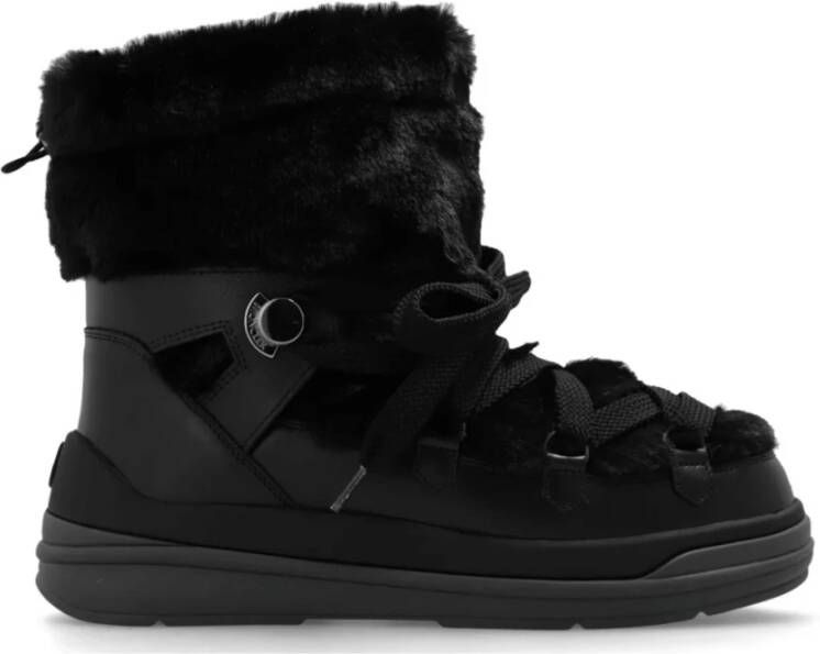 Moncler Insolux Veterschoenen Sneeuwlaarzen Zwart