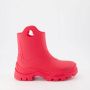 Moncler Instap Ronde Neus Ingestanste Logo Laarzen Pink Dames - Thumbnail 7