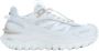 Moncler Ivory Sneaker Trailgrip in Mesh en Suède - Thumbnail 1