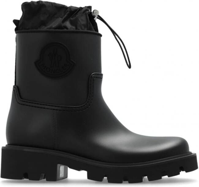 Moncler Kickstream Regenlaarzen in Zwart