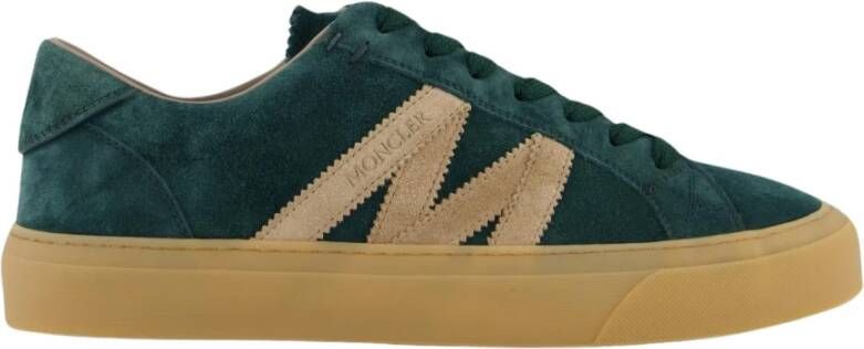 Moncler Sportschoenen 'Monaco2' Green Heren