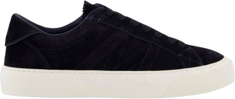 Moncler Lage Top Sneakers voor Mannen Blue Heren