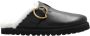 Moncler Leren Slippers - Thumbnail 1