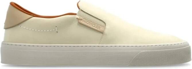 Moncler Licht Beige Instappers Schoenen