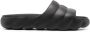 Moncler Zwarte Slide Sandalen met Dekbeddecoratie Black Heren - Thumbnail 14