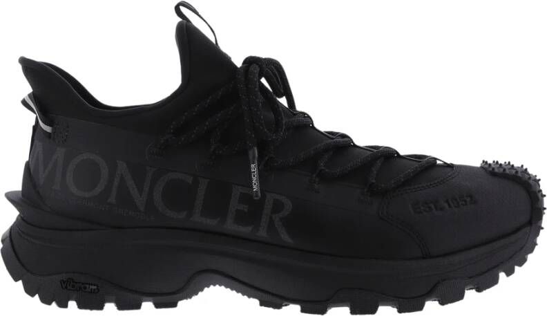 Moncler Lite2 Low Top Sneakers Zwart Heren