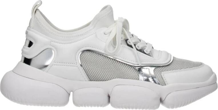 Moncler Low-Top Sneakers met Oversized Sole Wit Dames