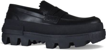Moncler Maxence Slip-On Loafers Black Dames