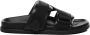 Moncler Mon Summer Nappa Leren Slippers - Thumbnail 1