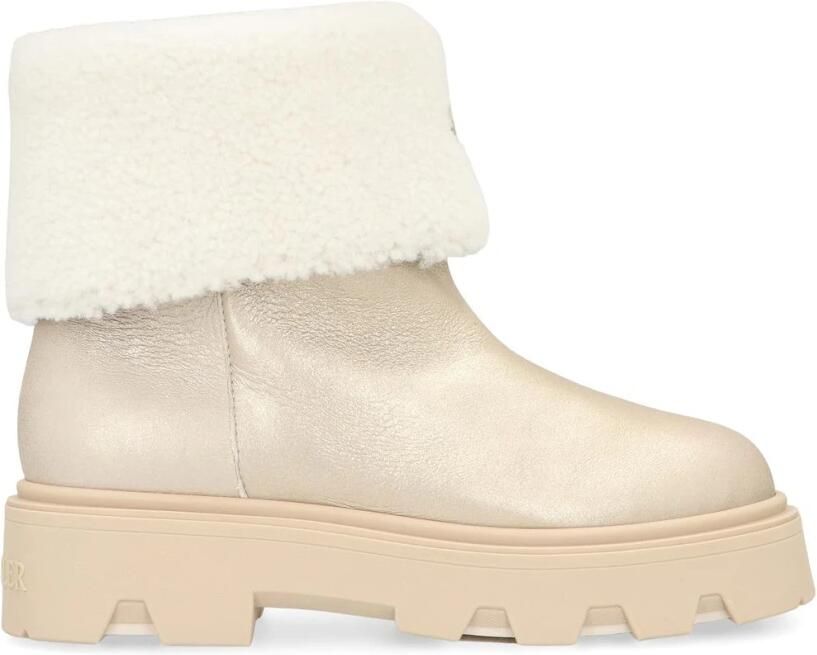 Moncler Aurea Mid Shearling Boots