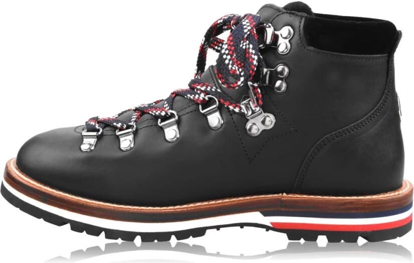 Moncler Blanche Logo Hiker Boots