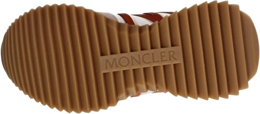 Moncler Nylon en Suède Lage Sneakers Pink Dames - Foto 3