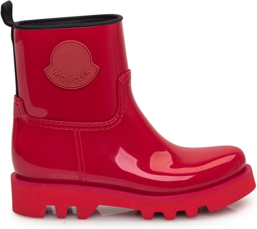 Moncler Ginette Rain Boots Rood Dames