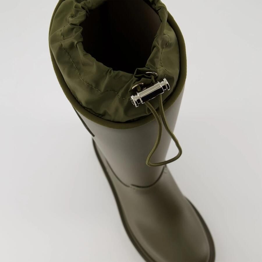 Moncler Olijfgroene Waterdichte Instaplaarzen - Foto 4