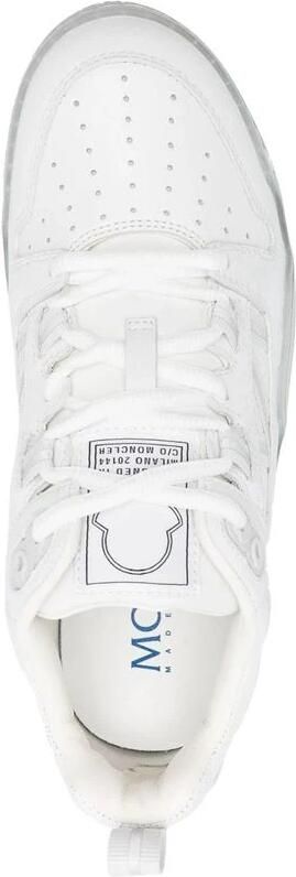 Moncler Kalfsleren Lage Sneakers