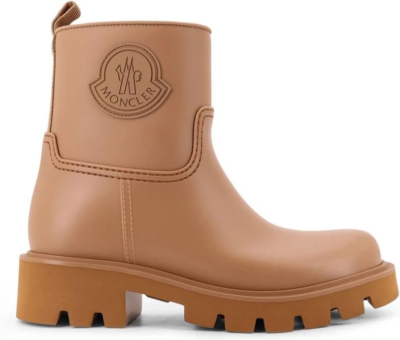 Moncler Beige Sneakers Waterdichte Enkellaarzen