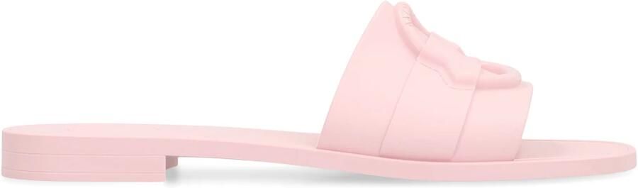 Moncler Sandalen 'Mon' Slides in roze