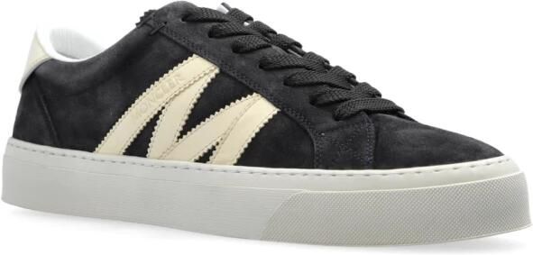 Moncler Monaco Logo Lage Sneakers - Foto 5