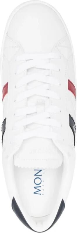 Moncler Witte Sneakers met Logo Print White Heren - Foto 3