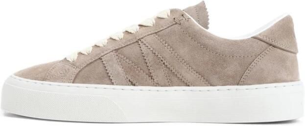 Moncler Low-Top Sneakers Suede Upper Sneakers in beige