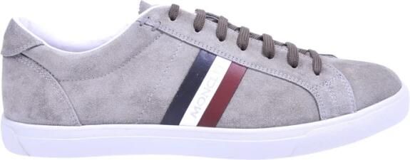 Moncler Lage Logo Sneakers Beige Heren