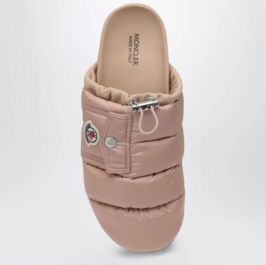Moncler Slippers met Logo Patch en Toggle