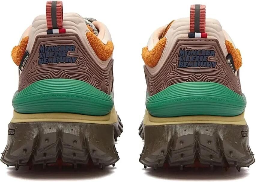 Moncler Geborduurde Multikleur Sneakers met Waterdichte Membranen Multicolor Dames - Foto 2