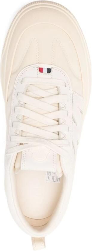 Moncler Witte Sneakers Laag Gesneden Ontwerp