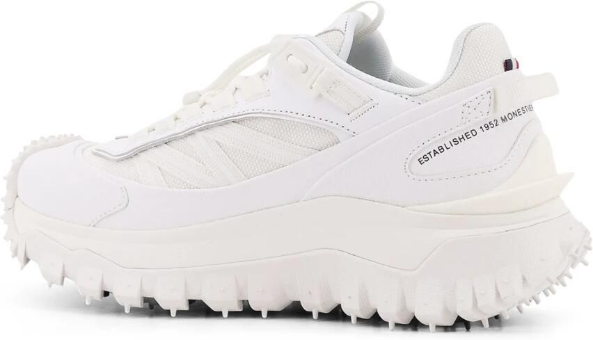 Moncler Witte Sneakers met Vibram Zool
