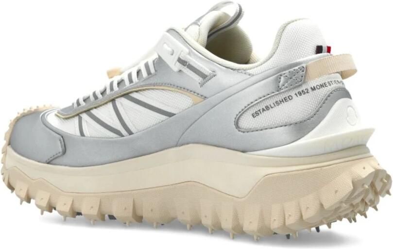 Moncler Zilveren Chunky Sole Sneakers