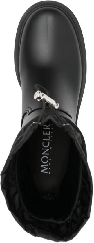 Moncler Zwarte enkellaarzen voor vrouwen
