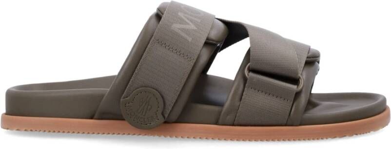 Moncler Nappa Leren Zomer Sandalen