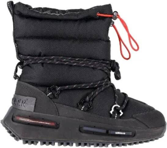 Moncler Pre-owned Fabric boots Black Heren