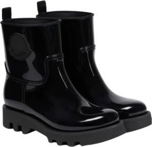 Moncler Rain Boots Zwart Dames