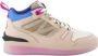 Moncler Multikleur Leren Sneakers met Logo Patch Meerkleurig Dames - Thumbnail 1