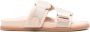 Moncler Roze Sandalen met Touch-Strap Sluiting - Thumbnail 3