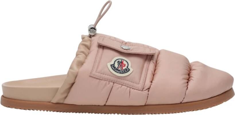 Moncler Roze Sandalen Mon Pocket Stijl