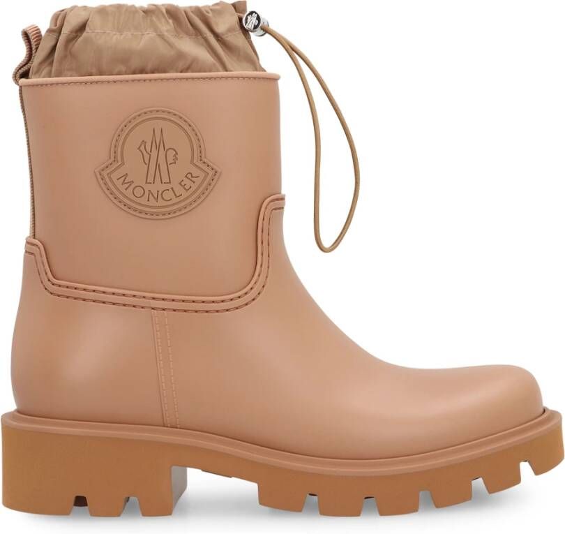 Moncler Boots Kickstream' Rain Boots in bruin
