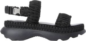 Moncler Sandals Zwart Dames