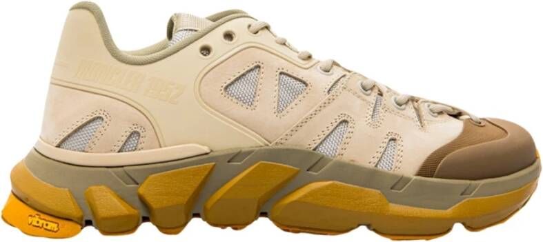 Moncler Sneakers met vetersluiting en contrastinzet Multicolor Heren