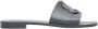 Moncler Zwarte Slide Sandalen met Logo Detail Black Dames - Thumbnail 18