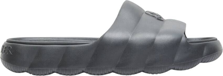 Moncler Sliders Black Heren